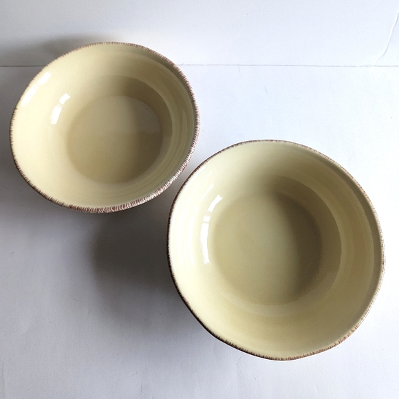 Euro Ceramica (2) Serving Bowls Commercial Quality Professional - Picture 9 of 12
